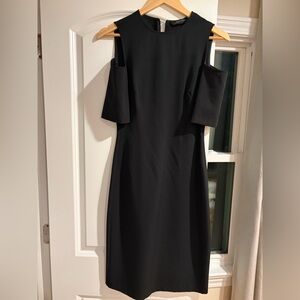 Zara Black Long Sleeve Dress